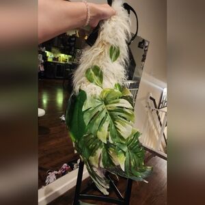 White Tail With Green Leaf Tip, Leafeon Pokemon Cosplay